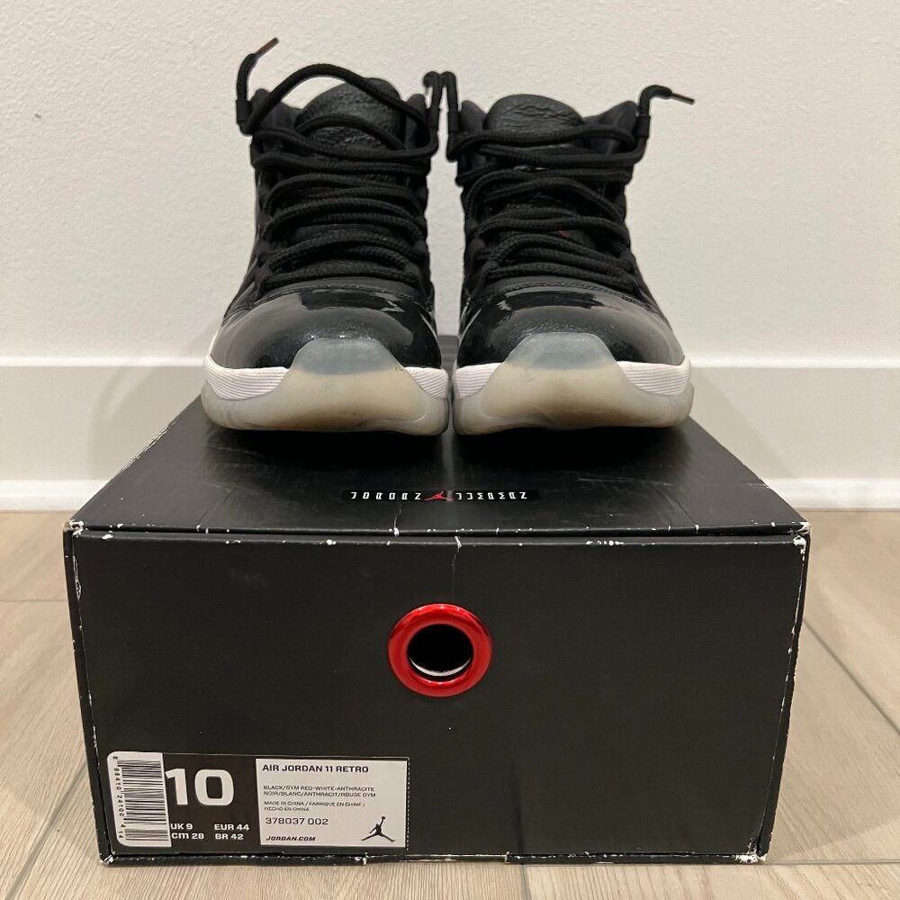 Nike Air Jordan 11 Retro High Men’s Size 10 Black Shoes Sneakers
